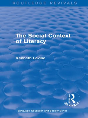 cover image of Routledge Revivals